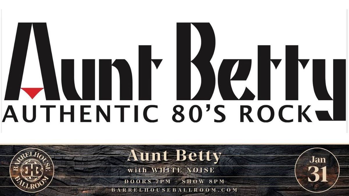 Aunt Betty With White Noise