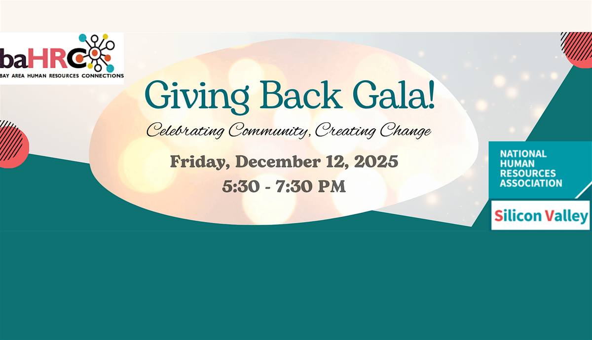 Giving Back Gala!
