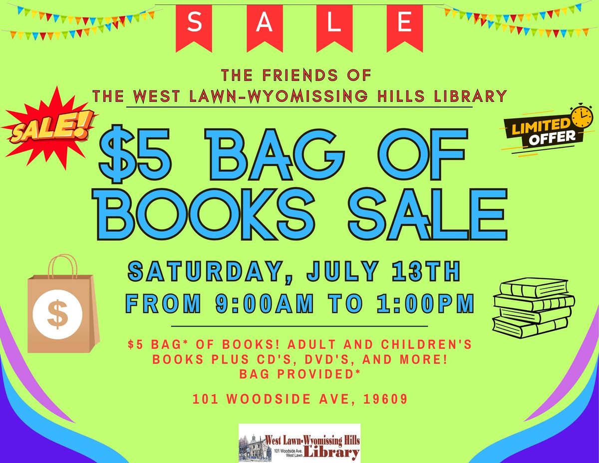 Bag of Books Sale