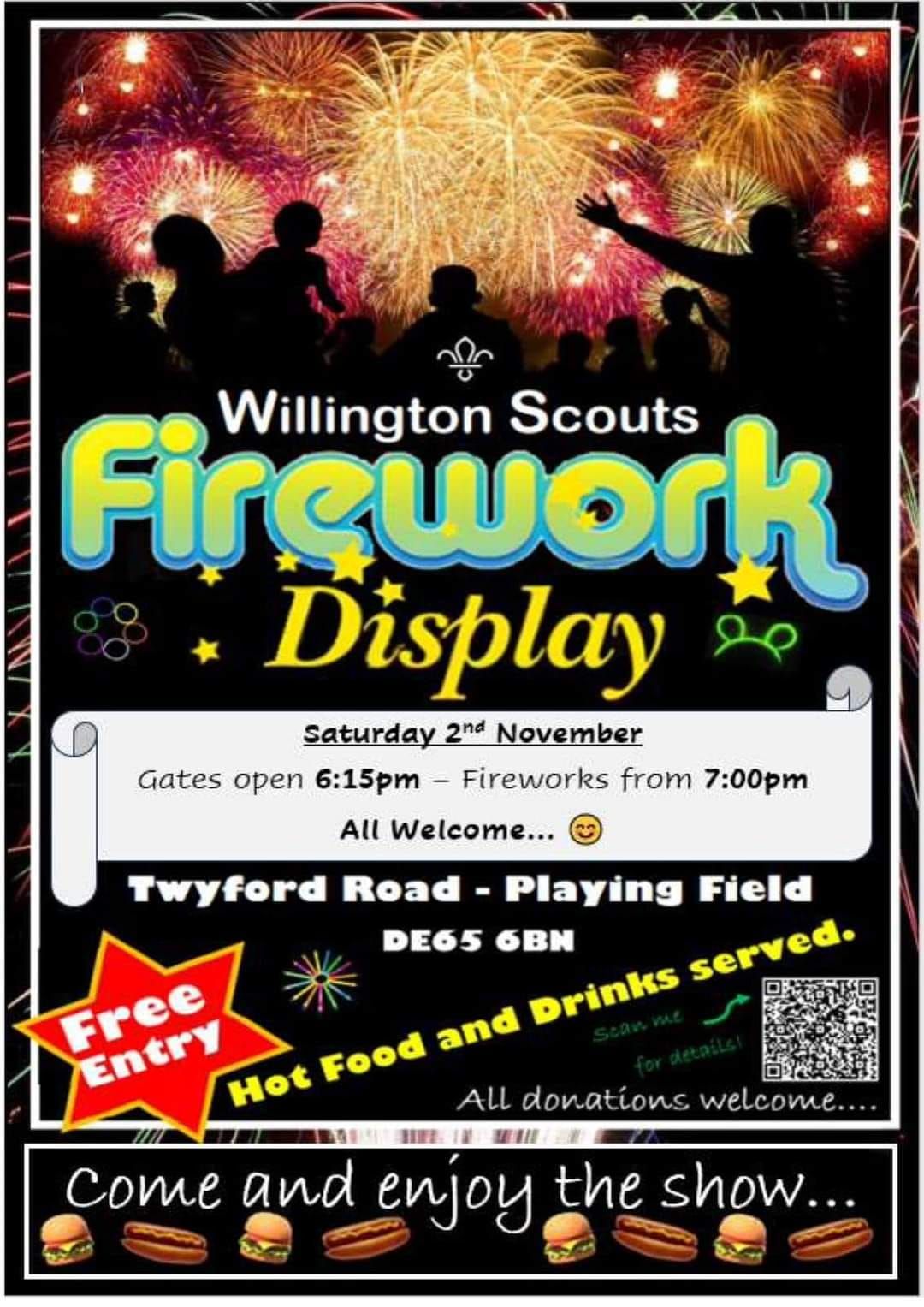 Willington Fireworks 2024