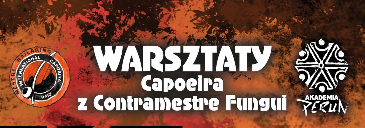 Warsztaty capoeira z Contramestre Fungui