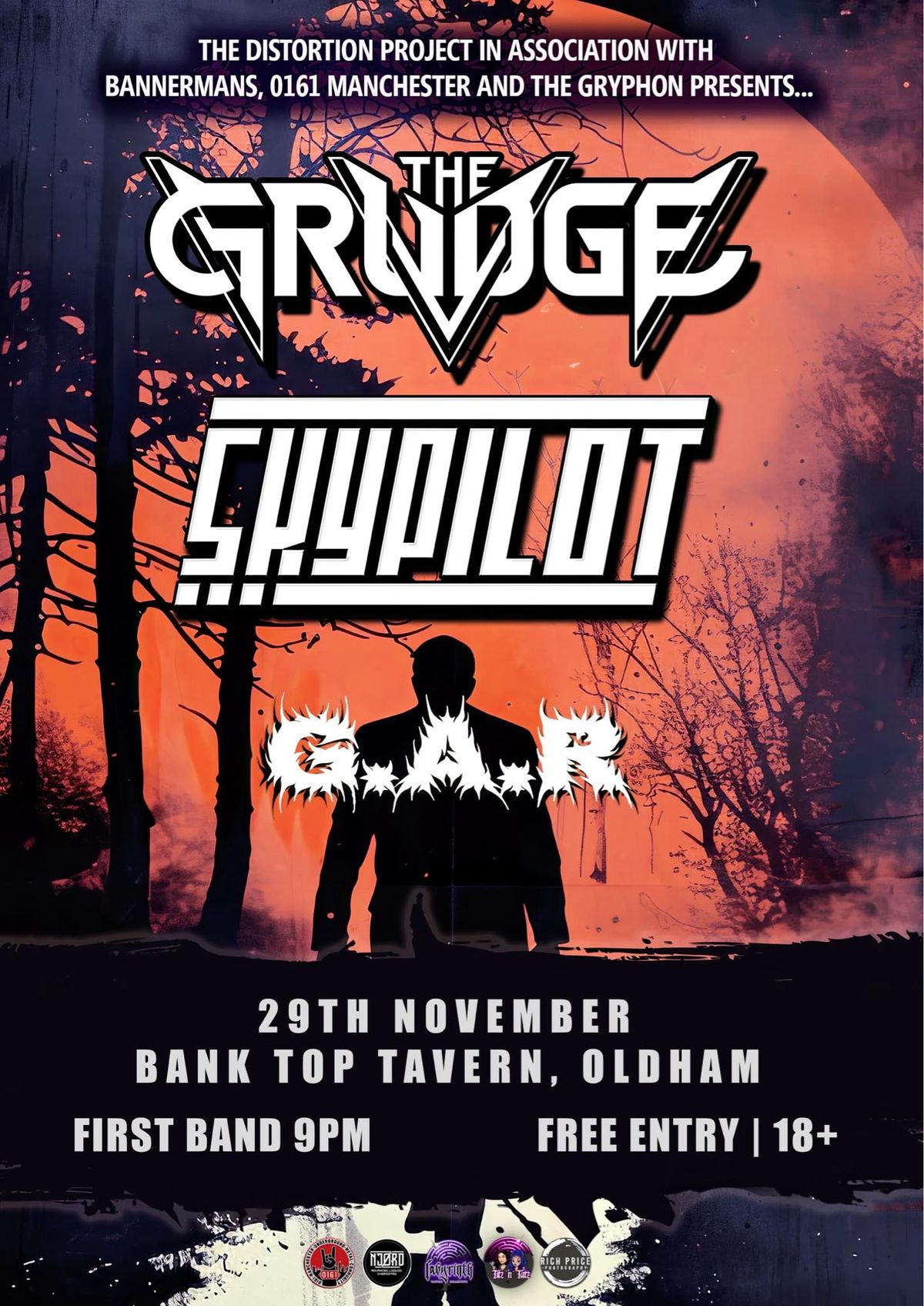 0161 MUMC Promotions Presents: The Grudge\/Sky Pilot\/G.A.R