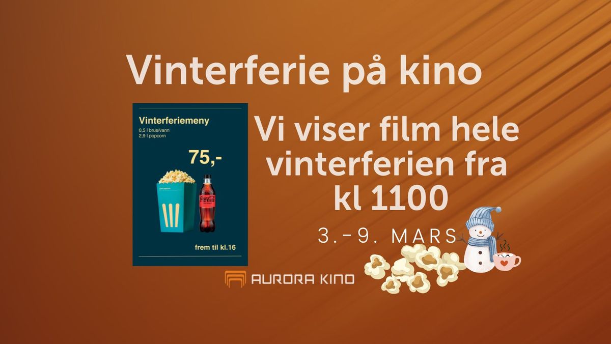 VINTERFERIE P\u00c5  AURORA KINO FOKUS