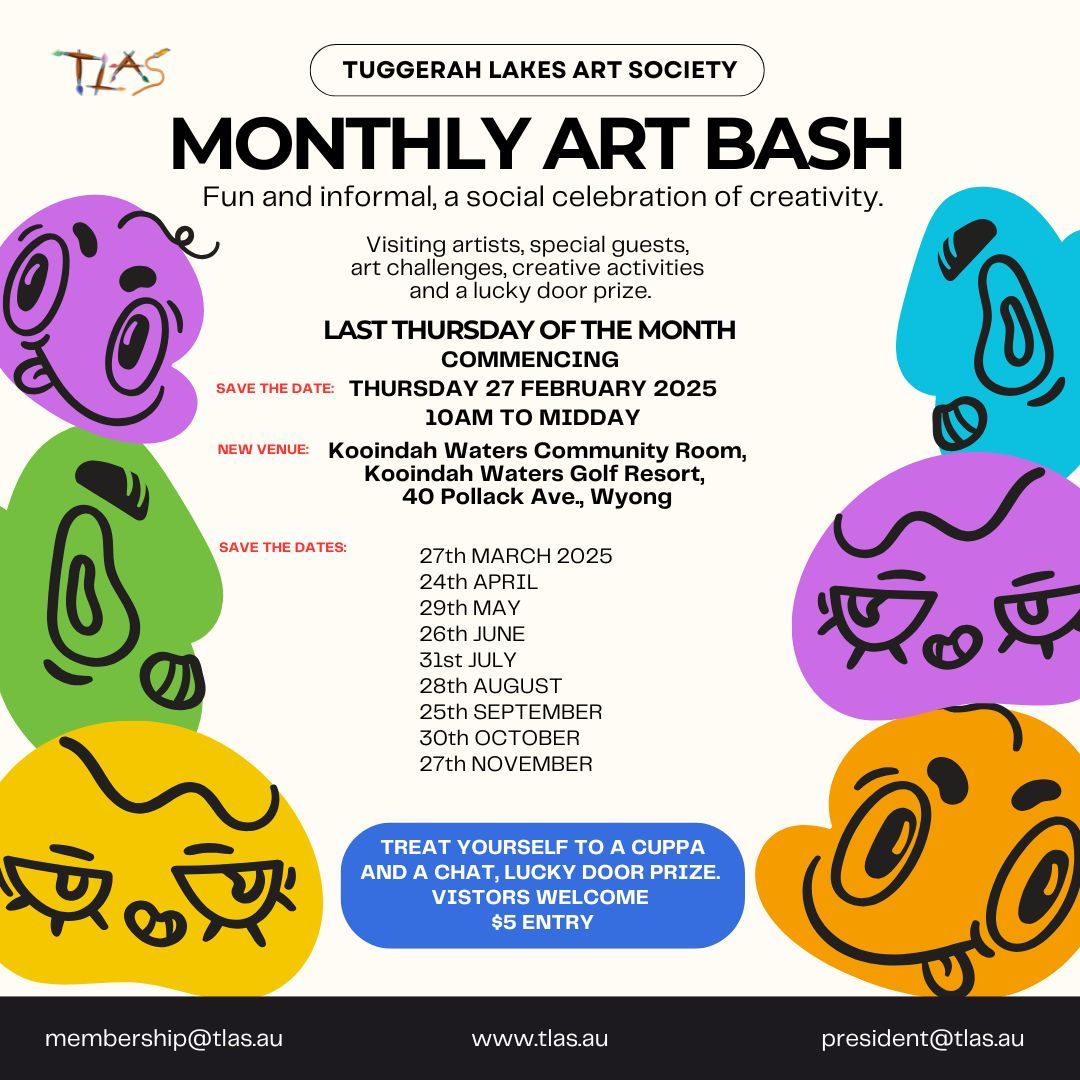 TLAS Monthly Art Bash