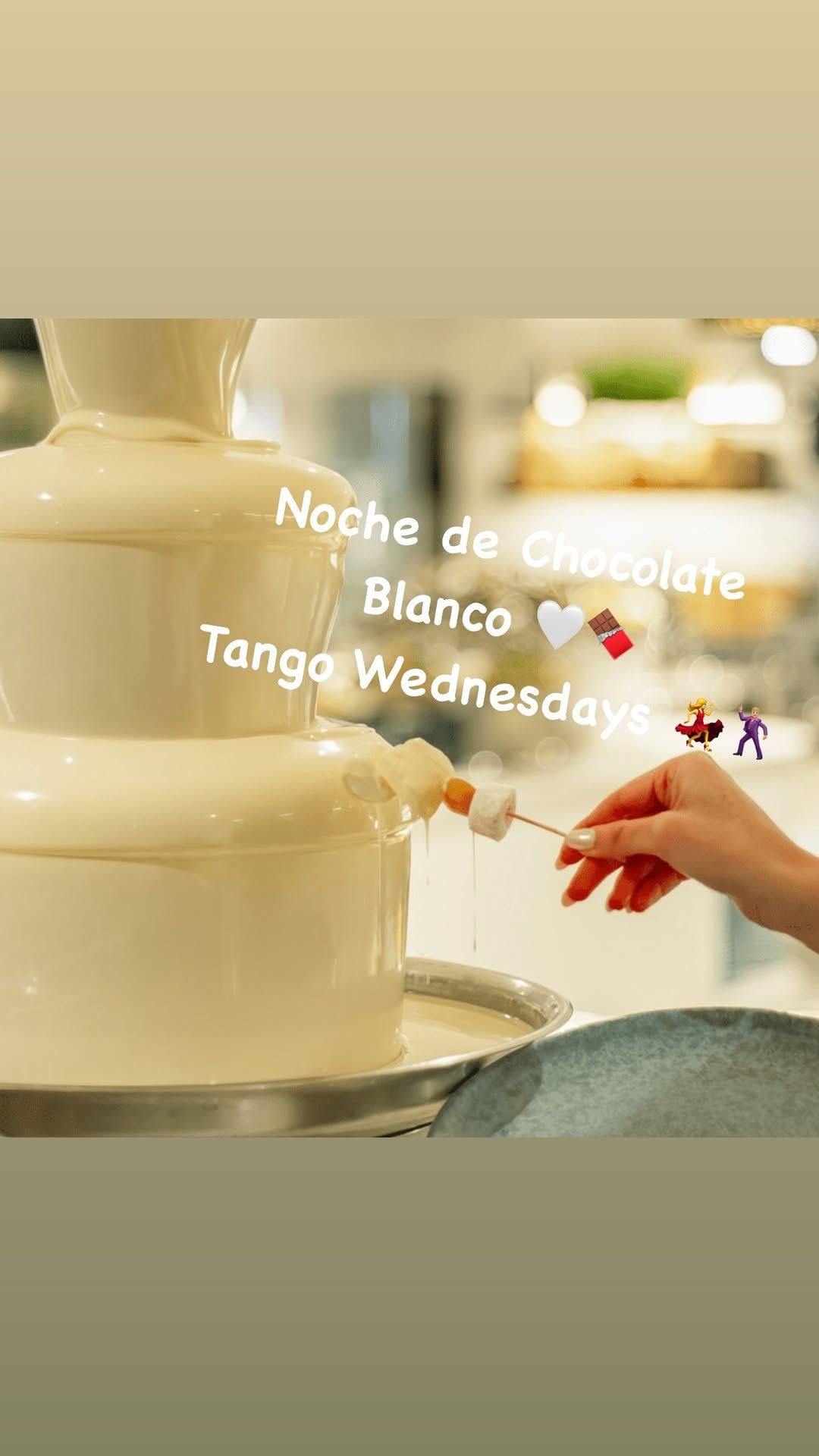 Valentine @Tango Wednesdays- Noche de Chocolate Blanco 