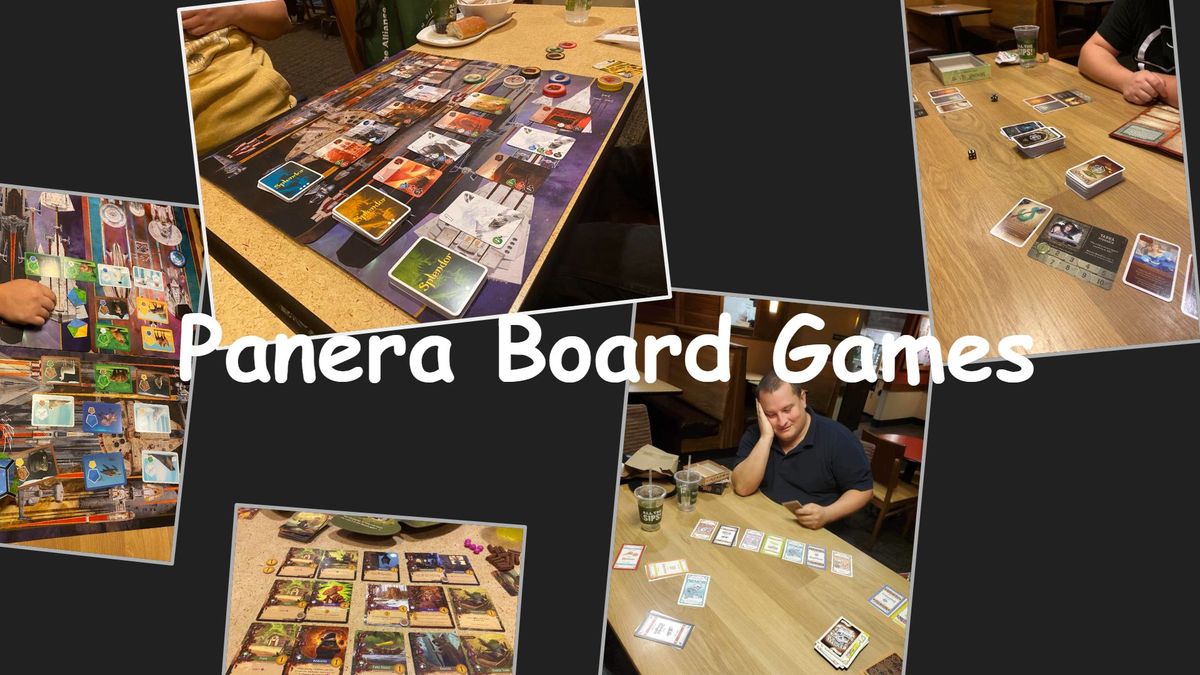 Panera Merced board games!