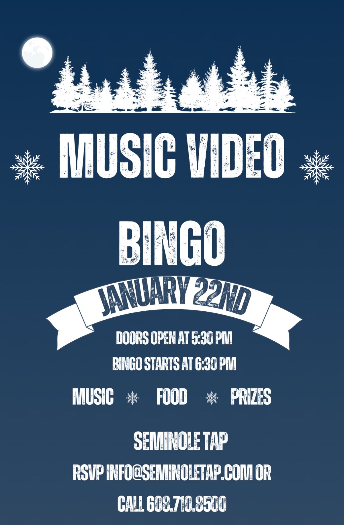 Music Video Bingo