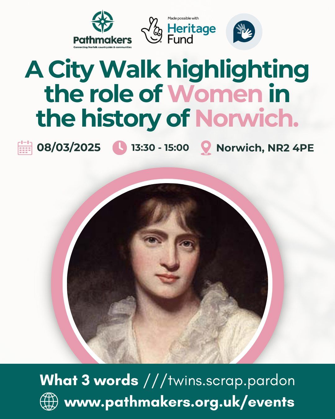 'The Women Who Made Norwich' Guided Walk - BSL Interpreted