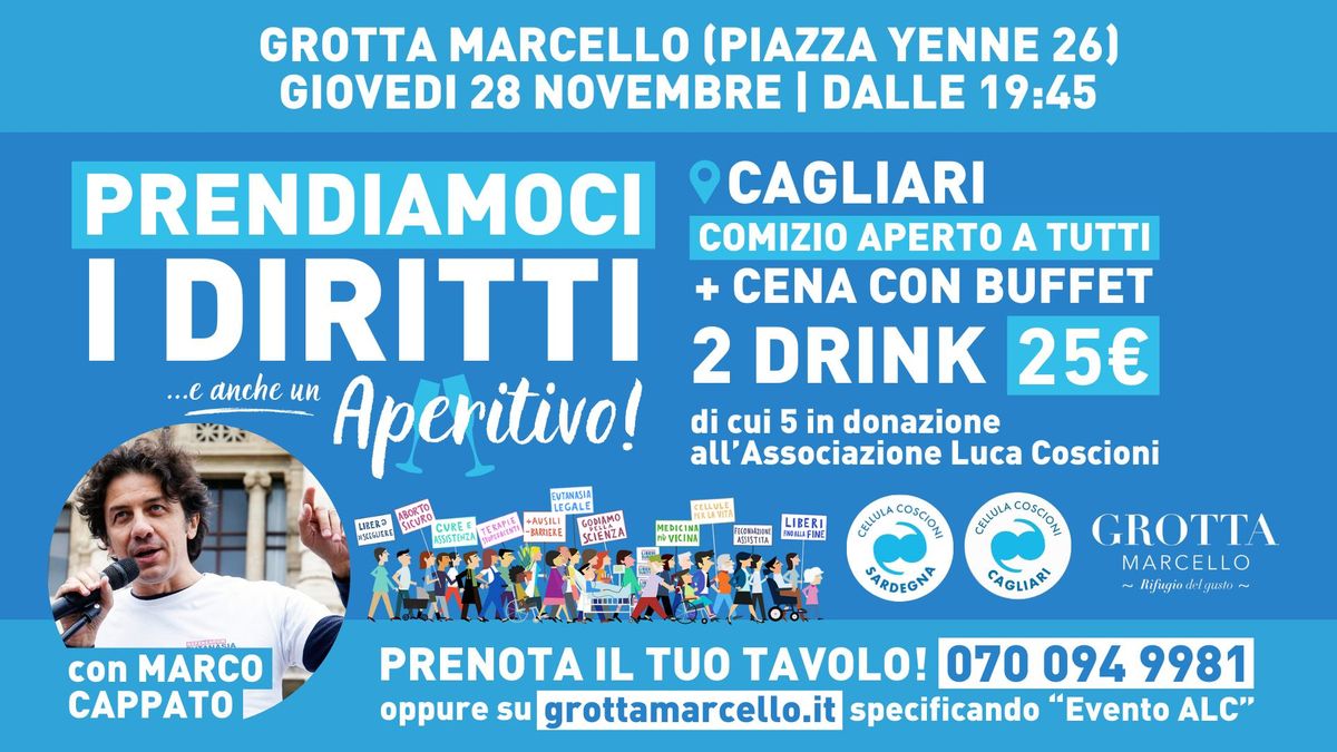 \ud83c\udf78PRENDIAMOCI I DIRITTI ...E ANCHE UN APERITIVO!