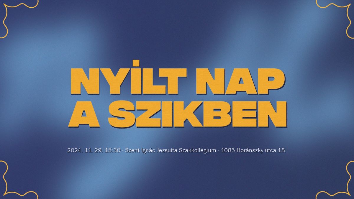 Ny\u00edlt nap a SZIKben