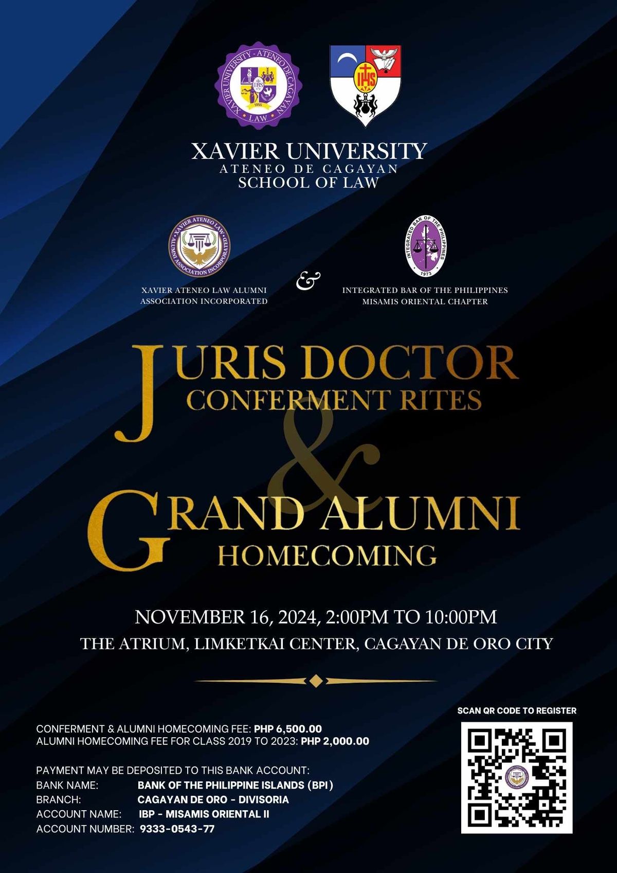 Juris Doctor Conferment Rites and 1st Grand Alumni Homecoming