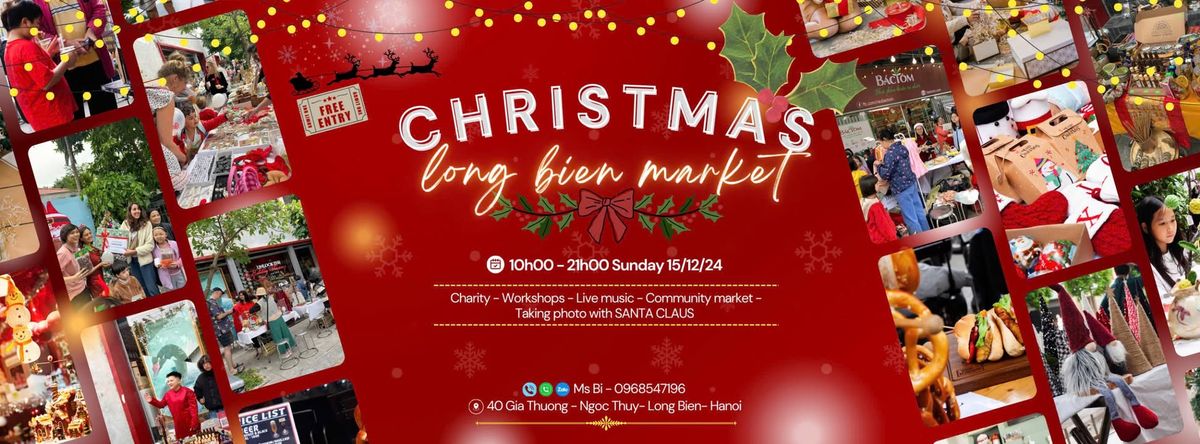 CHRISTMAS LONG BIEN MARKET FAIR