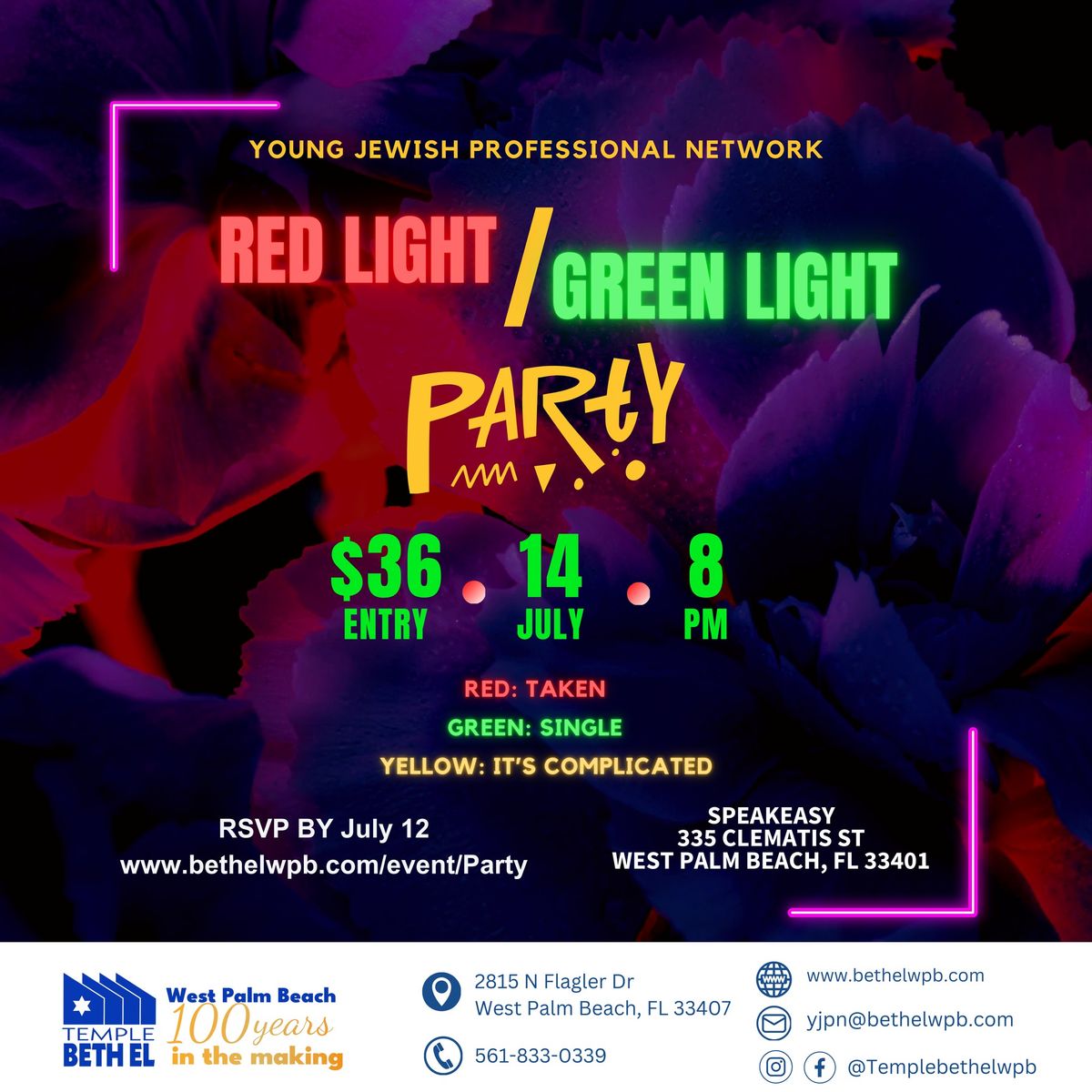 YjPN Red Light \/ Green Light Party 
