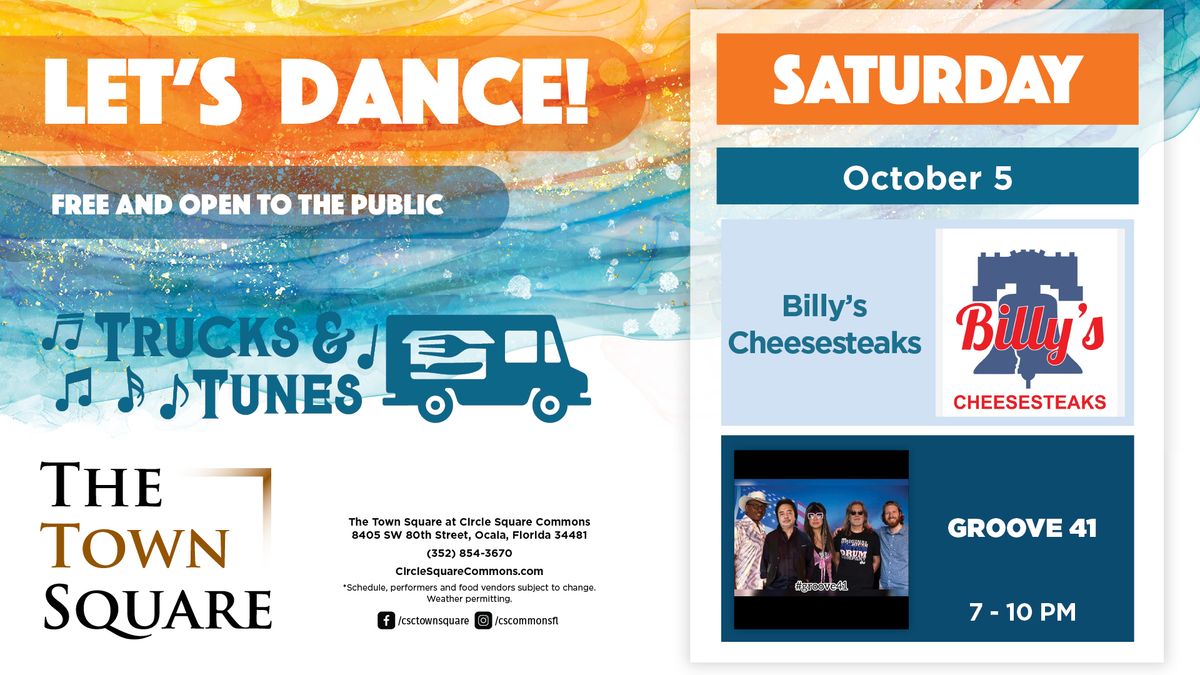 Trucks & Tunes with Billy's Cheesesteaks & Groove 41