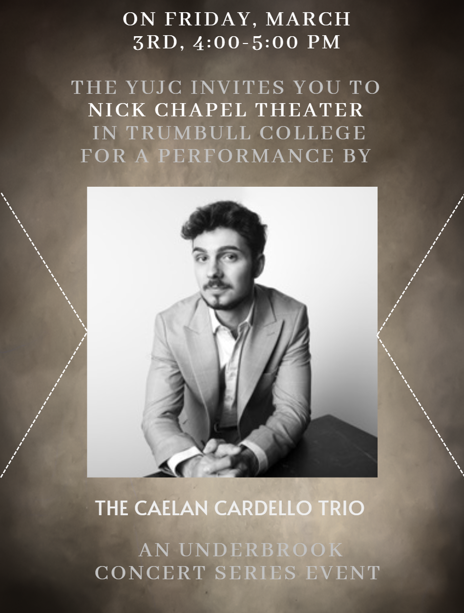 Caelan Cardello Trio at Birdland Jazz Club