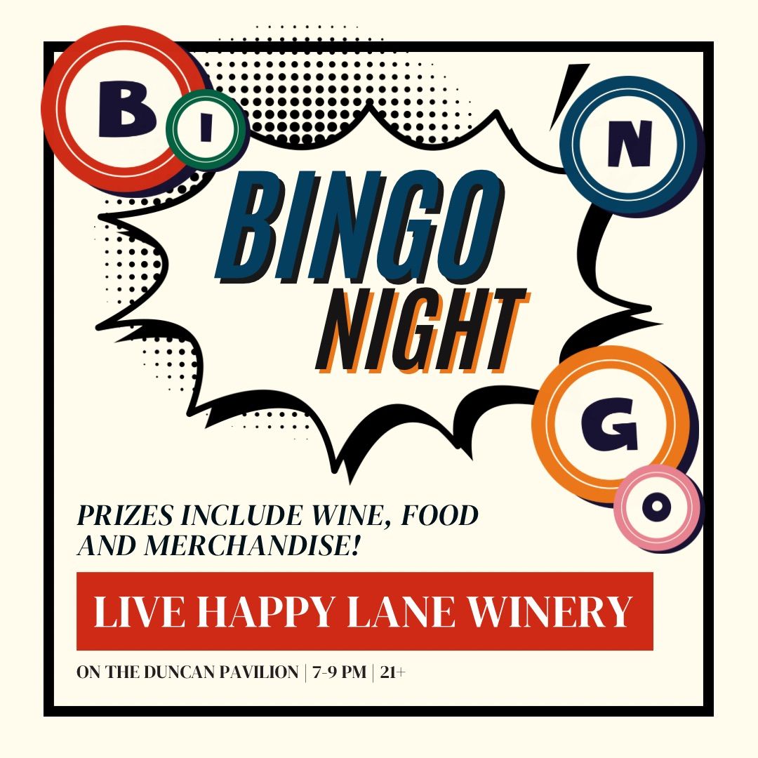 Weekly Wine Bingo Night \ud83c\udfb2\ud83c\udf77