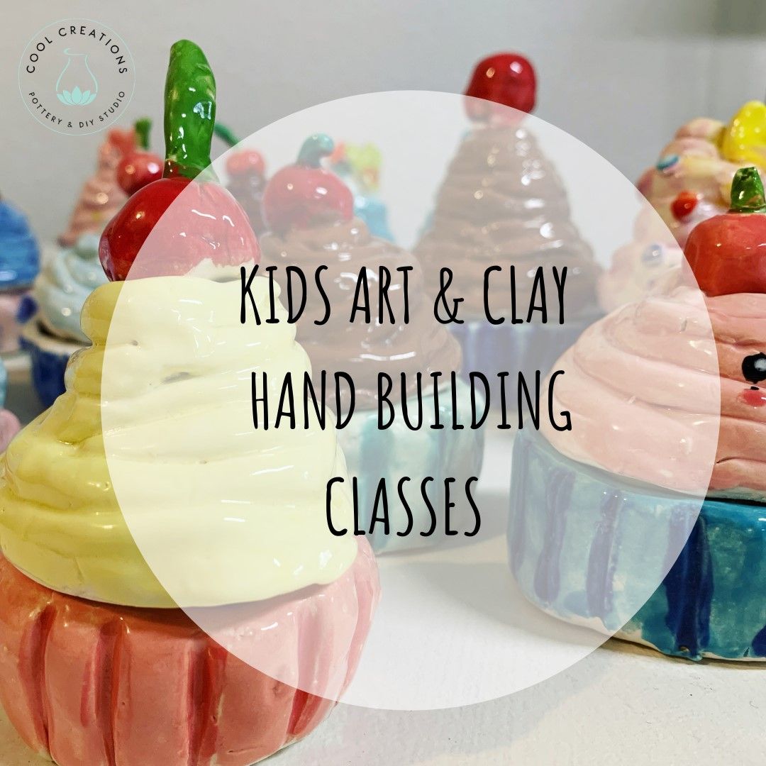 Kids CLAY & ART Classes Wednesdays, Oct 9-Nov 6, 2024