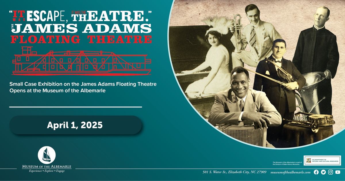 James Adams Floating Theatre - Small Case Display!