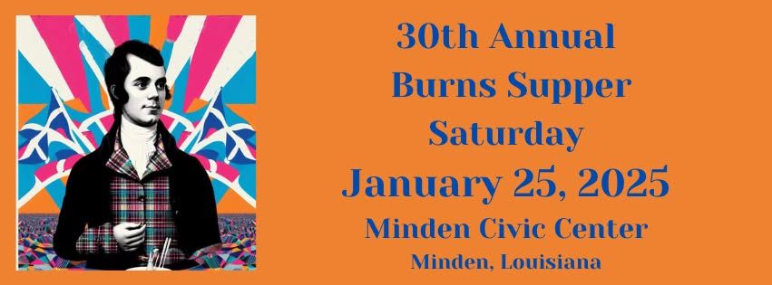 30th Annual Burns Supper