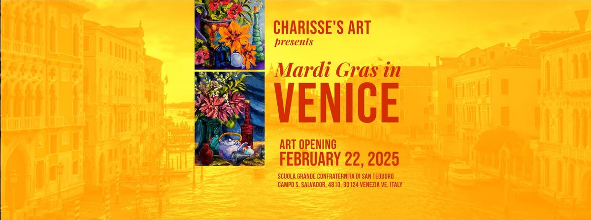 Mardi Gras in Venice - Art Opening