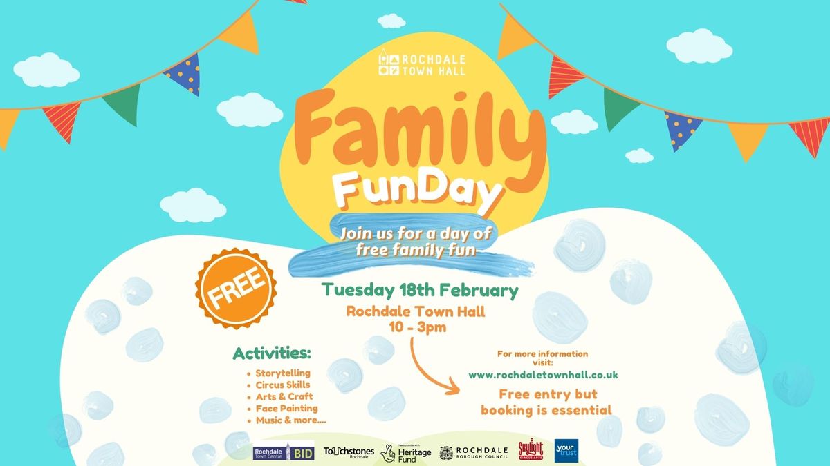 Family Fun Day at Rochdale Town Hall 