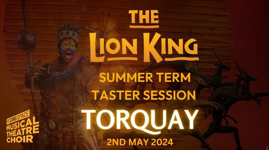 Torquay Musical Theatre Choir - Taster Session