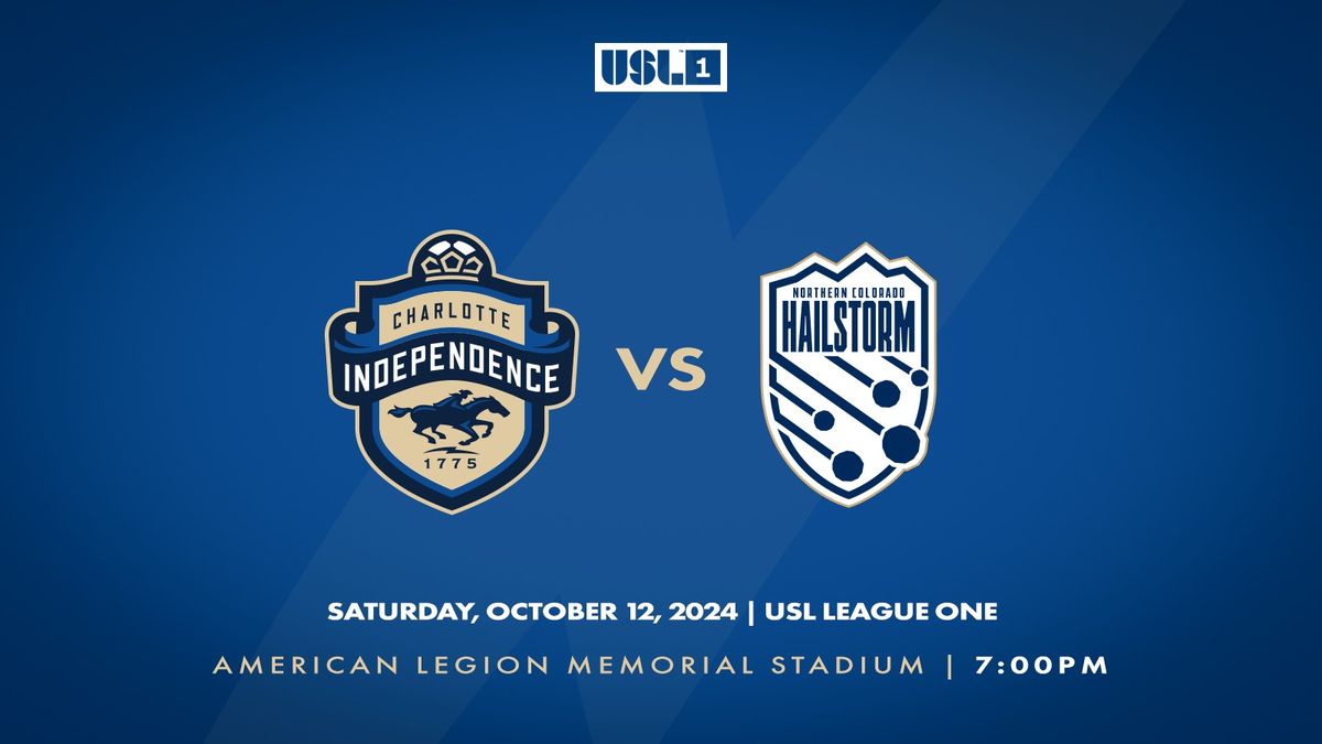 Charlotte Independence vs Northern Colorado Hailstorm FC