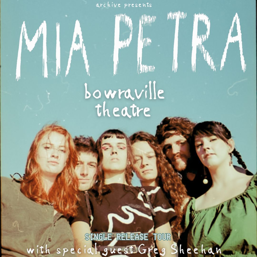 Mia Petra & band with special guest Greg Sheehan