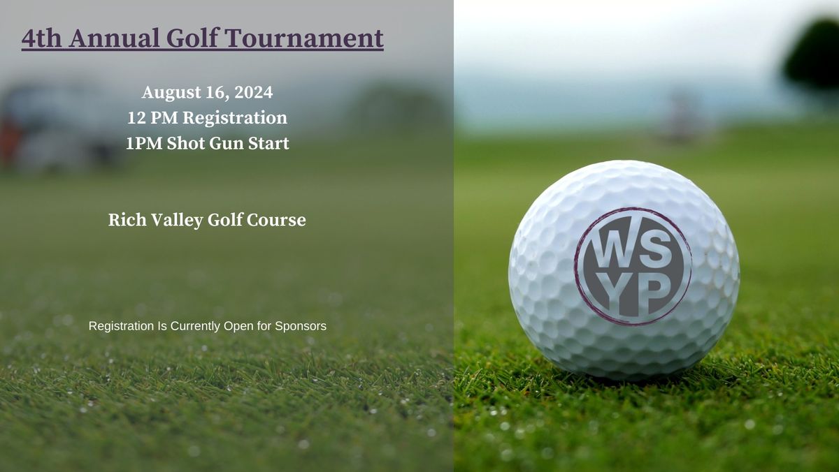 WSYP 4th Annual Golf Tournament