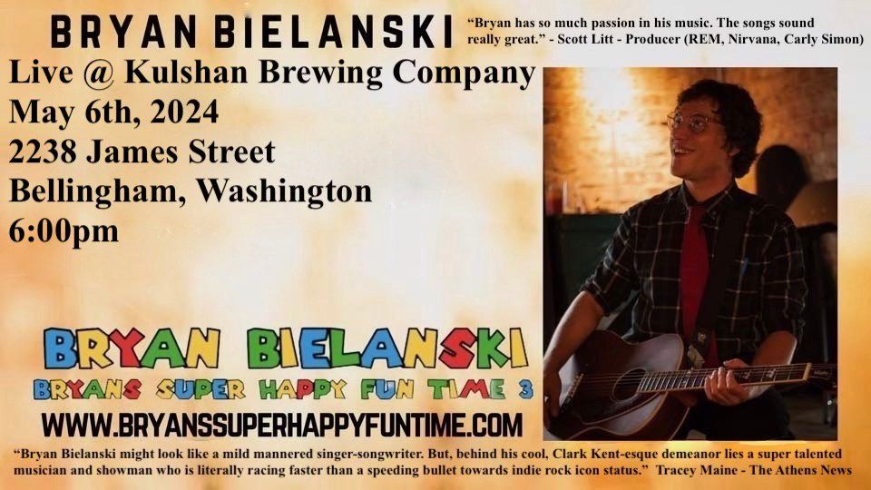 Bryan Bielanski Live @ Kulshan Brewing Company