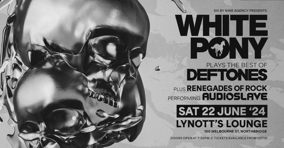 WHITE PONY plays the best of DEFTONES | Lynott's Lounge, Perth WA