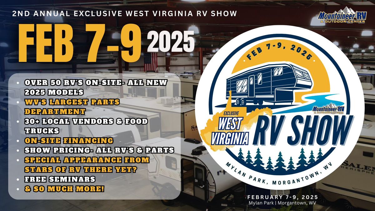 2025 Exclusive West Virginia RV Show! \ud83d\udca5