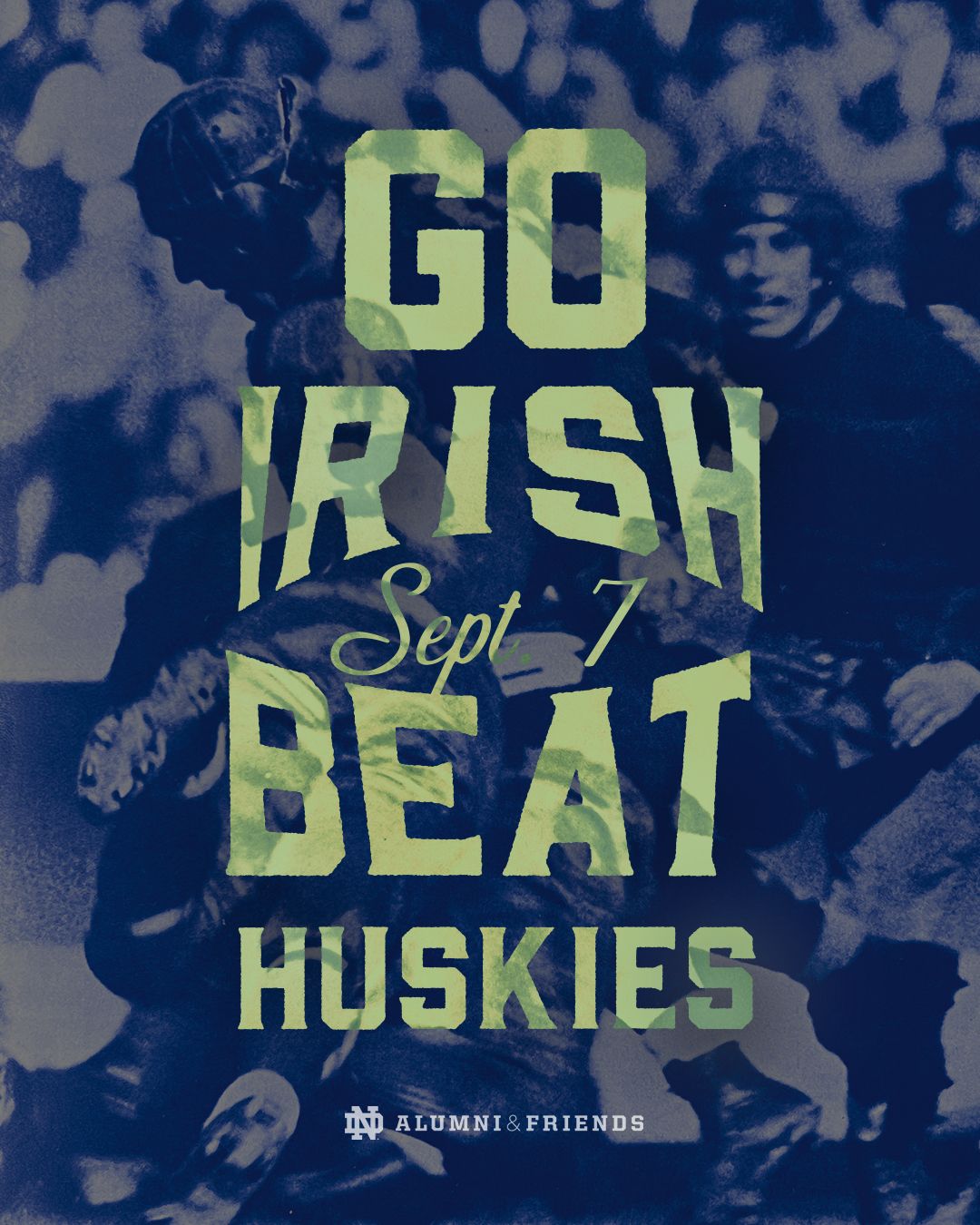 Notre Dame vs Northern Illinois Football Game