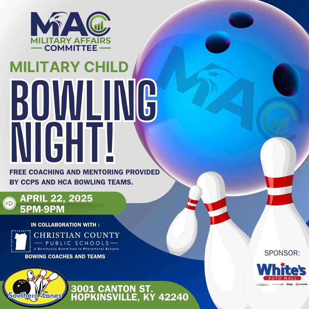 Military Child Bowl Free Night!