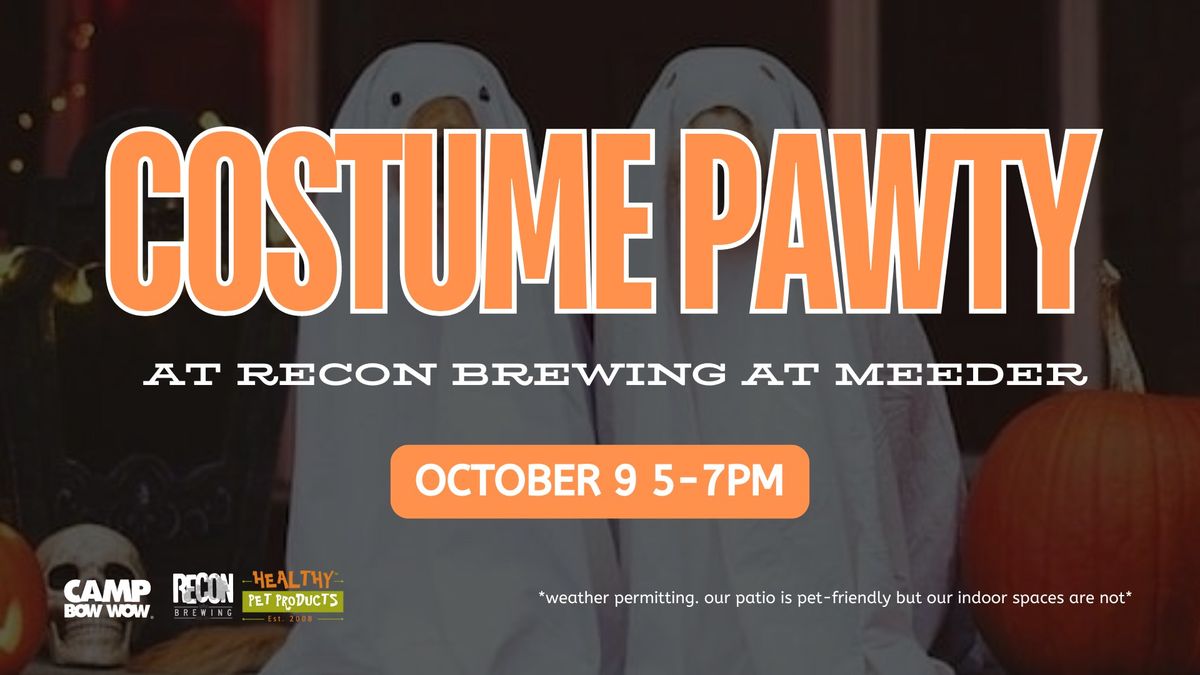 Costume Pawty with Recon Brewing, Camp Bow Wow, and Healthy Pet Products