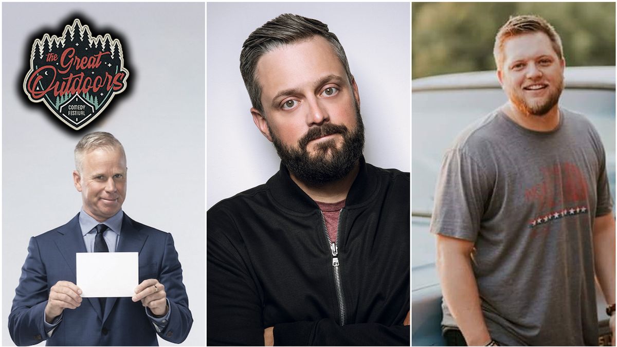 Great Outdoors Comedy Festival: Nate Bargatze, Gerry Dee & Derrick Stroup