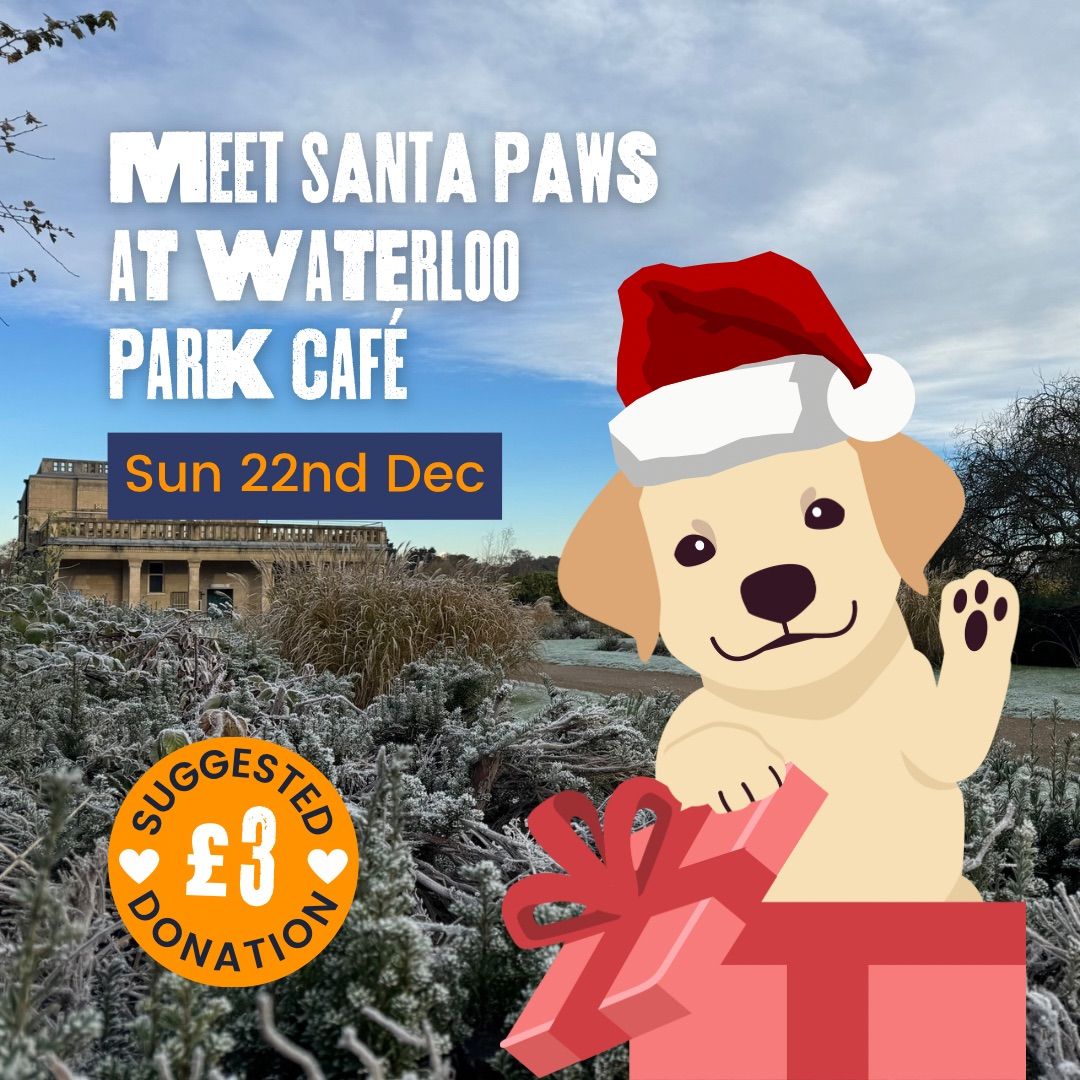 Meet Santa Paws at Waterloo Park Caf\u00e9