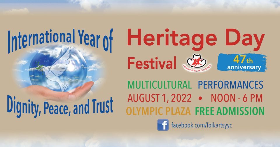 Heritage Day Festival 2022, Olympic Plaza, Calgary, 1 August 2022