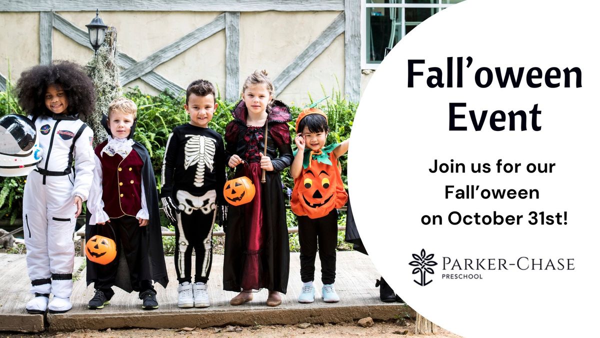 Fall'oween Event on October 31st!