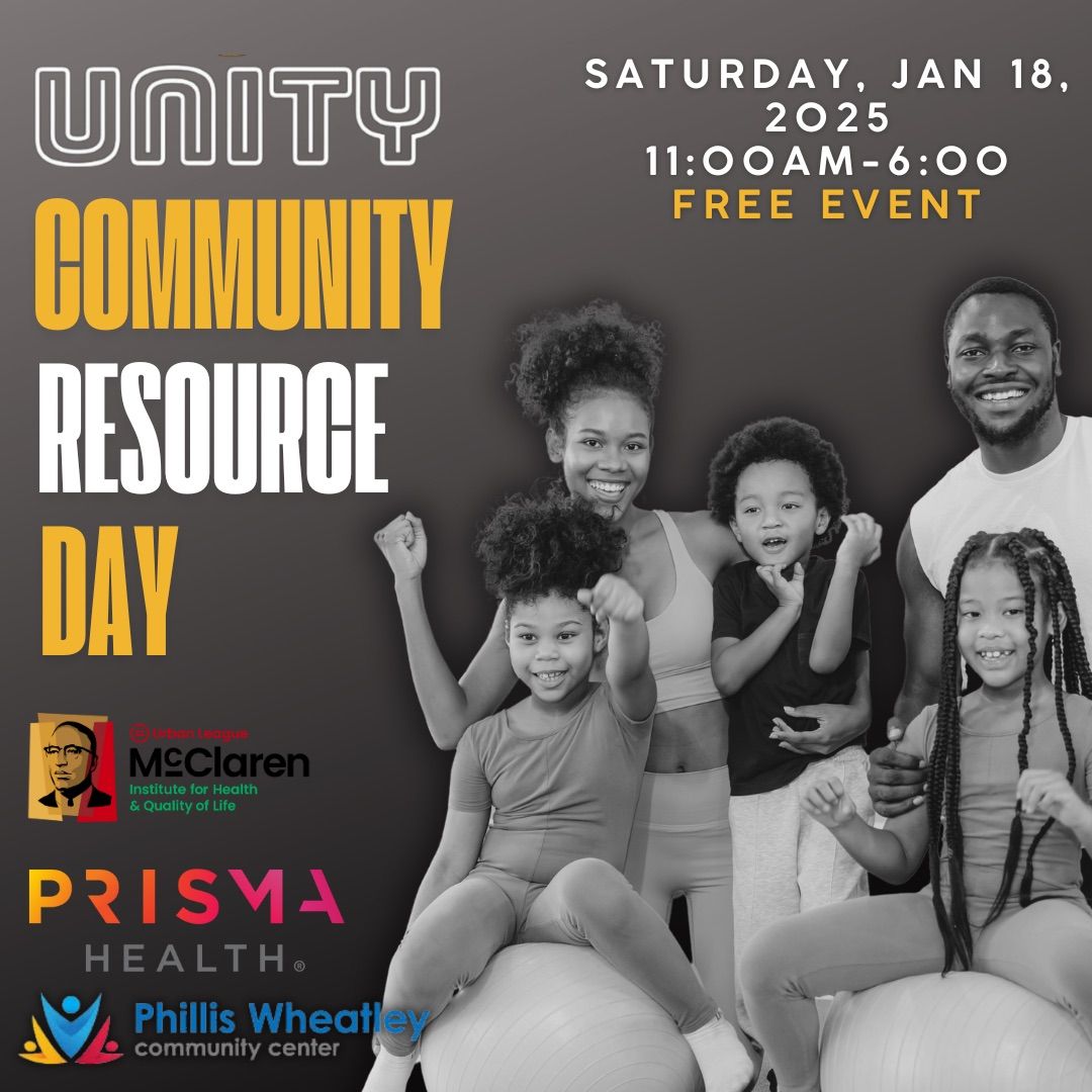 Unity & Community Family Resource Day and Dream Big Wellness, Literacy, and Tech Summit for Youth