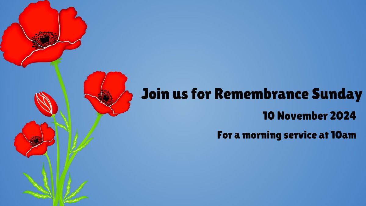 Remembrance Sunday Service