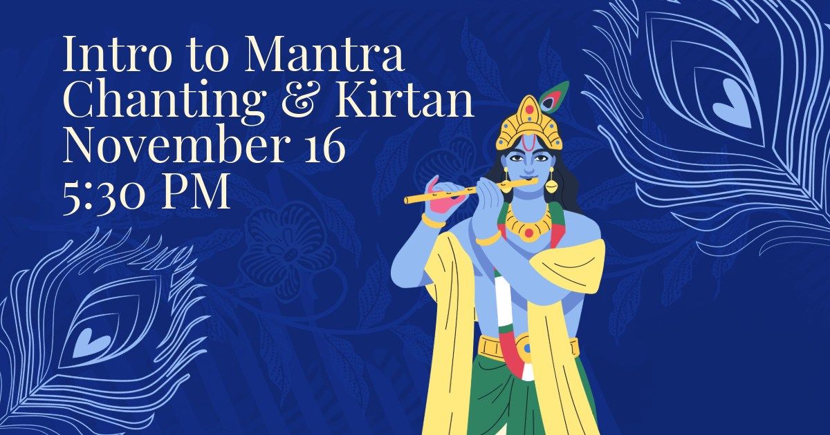 Intro to Mantra and Kirtan