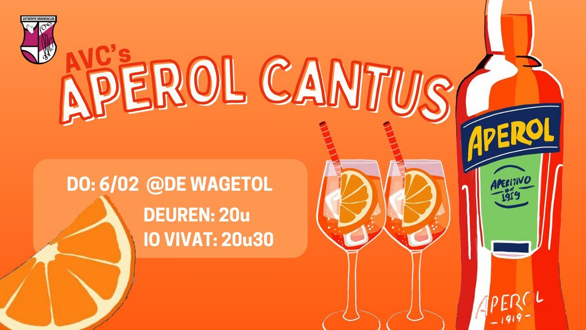 AVC's Aperol Cantus