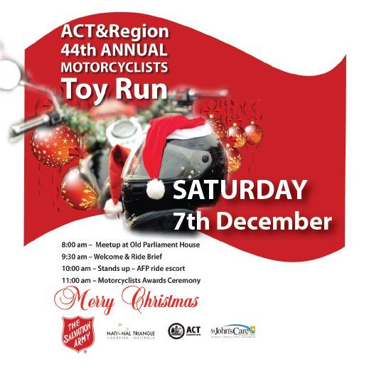 MRA ACT Toy Run 2024