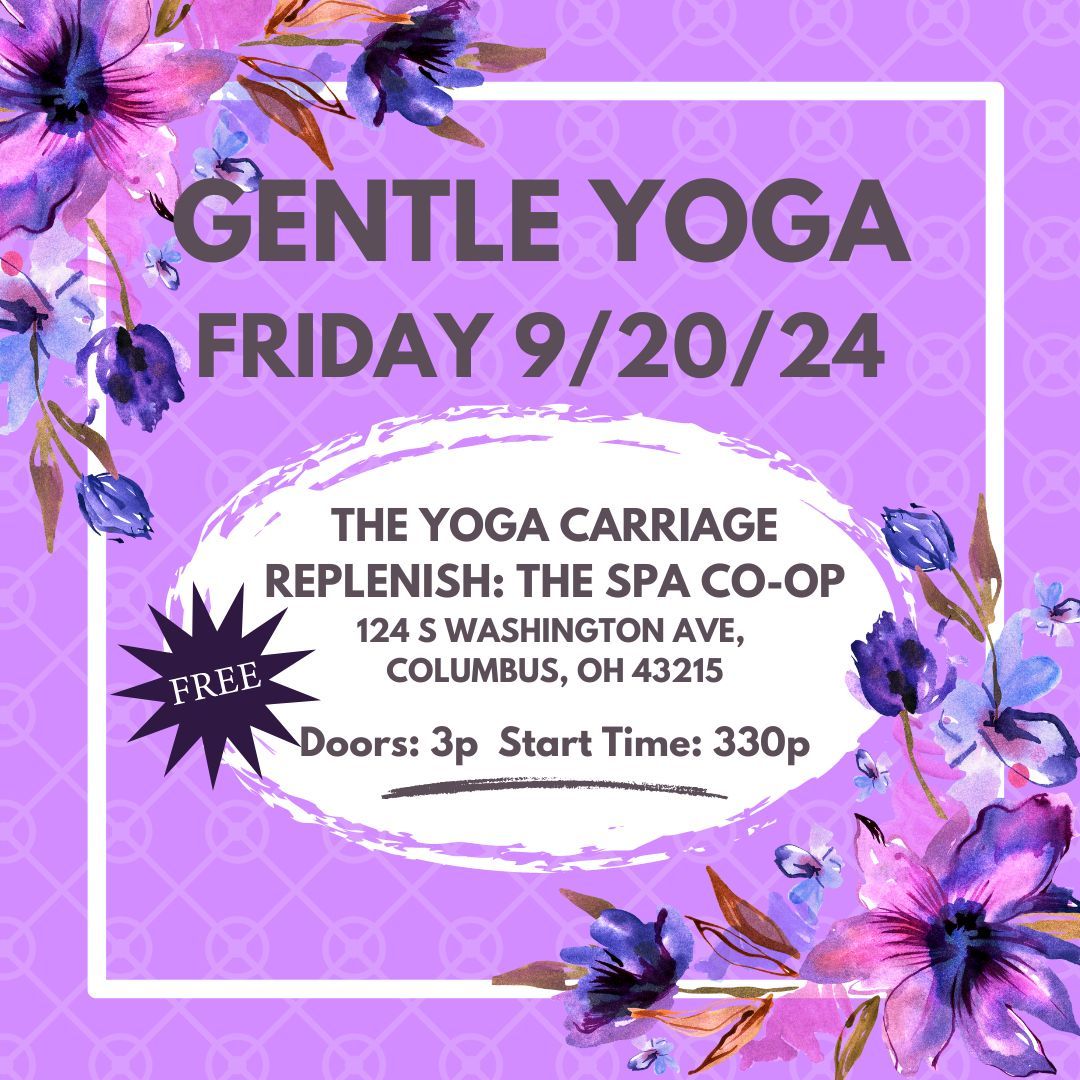 Gentle Yoga! [no cost to attend!]