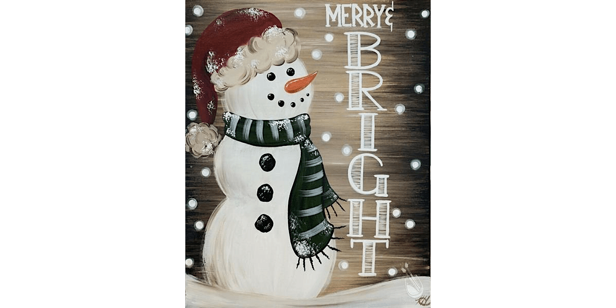 Festive Snowman Fun - Paint and Sip in Denver | Classpop!\u2122