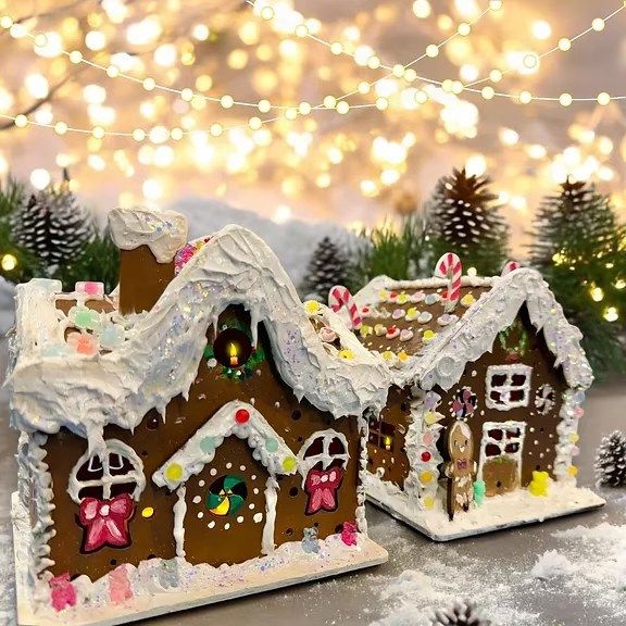 Gingerbread House Lanterns