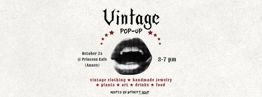 Vintage Pop-up @ Princess Cafe