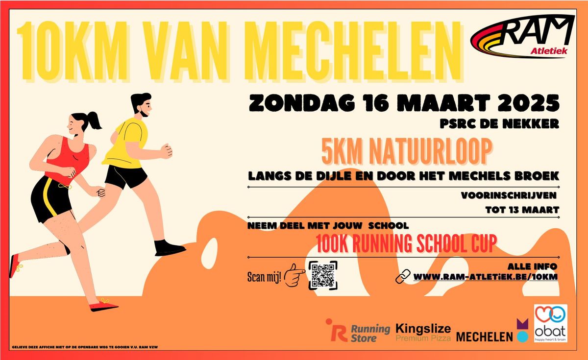 10 km van Mechelen 