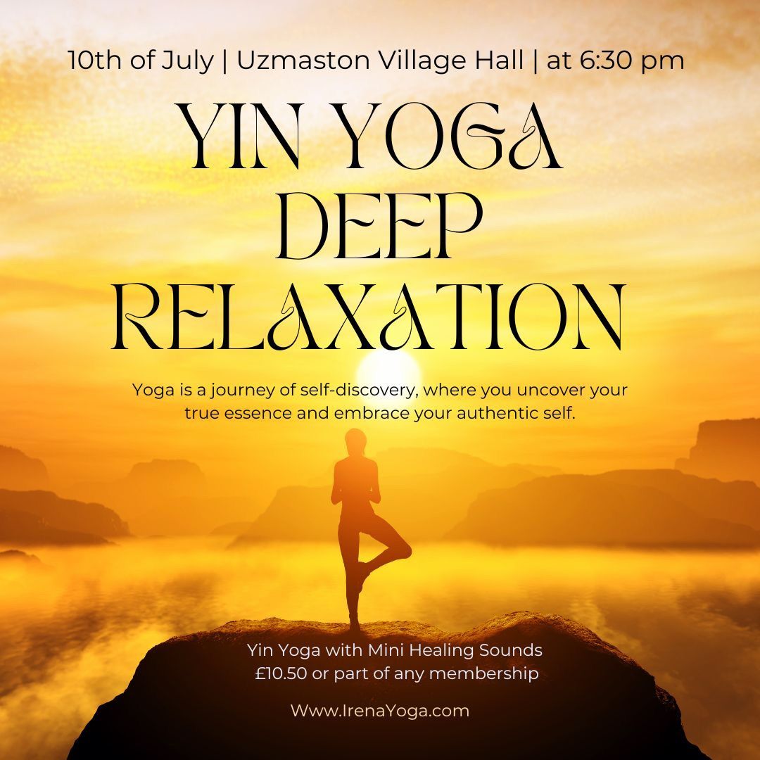 ?YIN YOGA & Deep Relaxation and mini Healing Sounds 